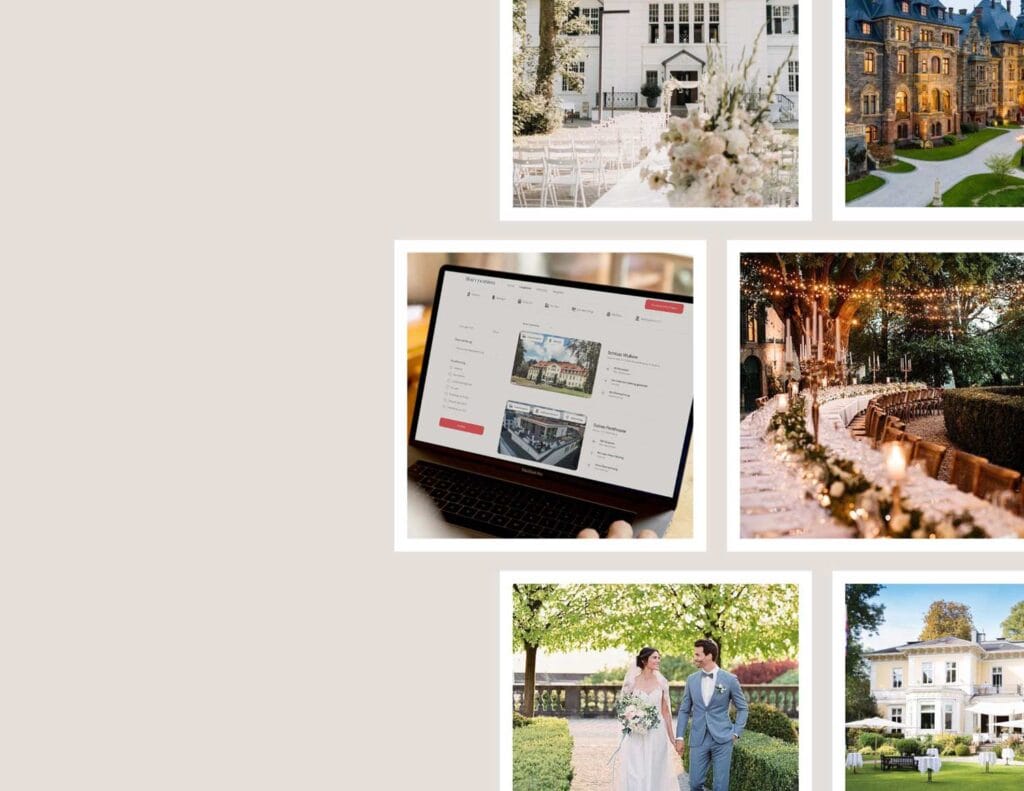 Hochzeitslocations auf Marrycation finden Hochzeit Banner