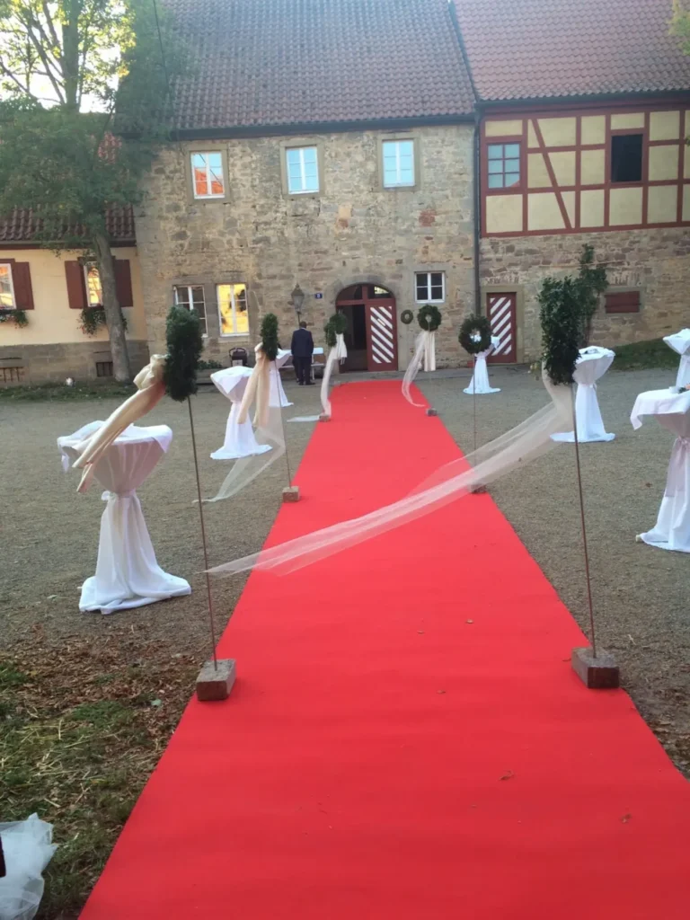 Hochzeitslocation in Unsleben Wasserschloss Unsleben